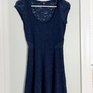 Sparkled midnight dress