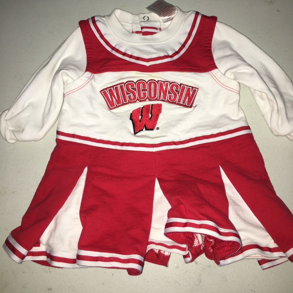 Wisconsin Badgers Baby cheerleader outfit