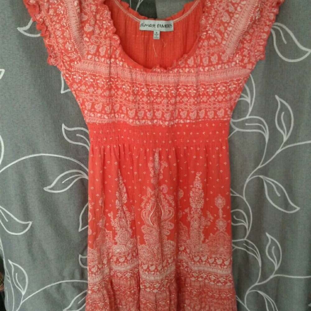 Peachy (paisely/bandana pattern)