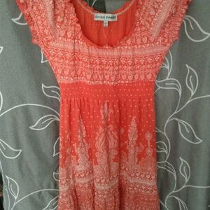 Peachy (paisely/bandana pattern)