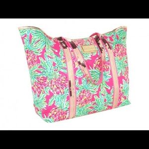 Lilly Pulitzer Sparkle Tote Spike the Punch