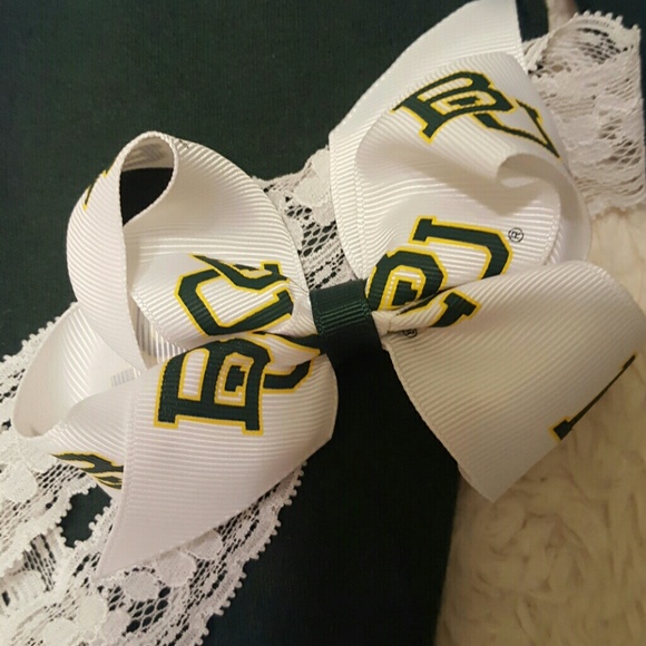 🐻Baylor Bears Pants & Bow! - Picture 4 of 4