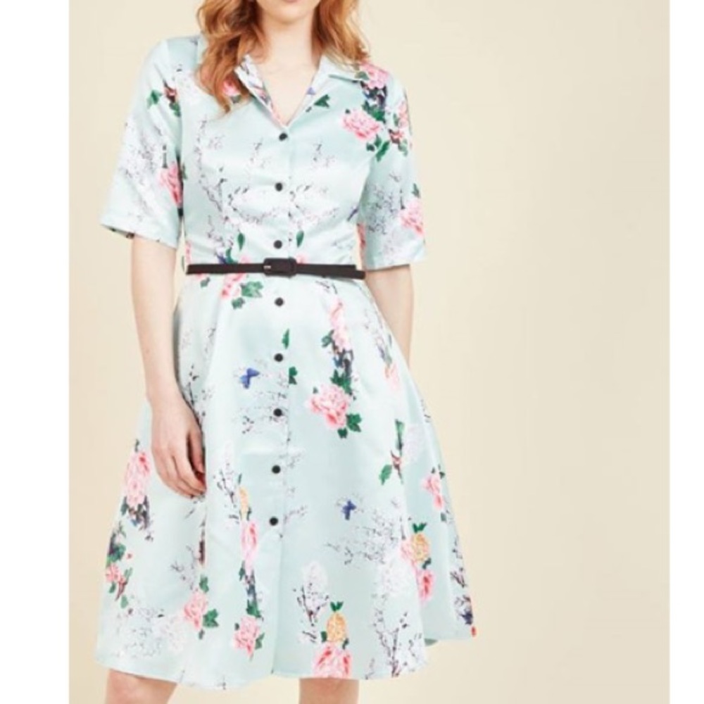 Respectfully retro midi dress