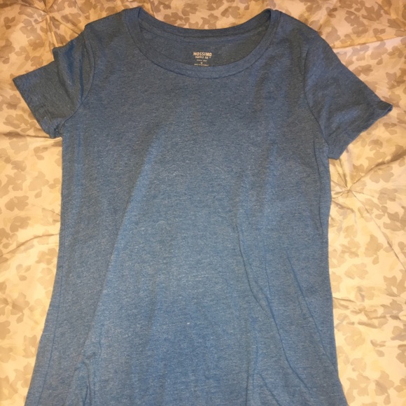 Mossimo Light Blue Short Sleeve Shirt - Picture 2 of 4