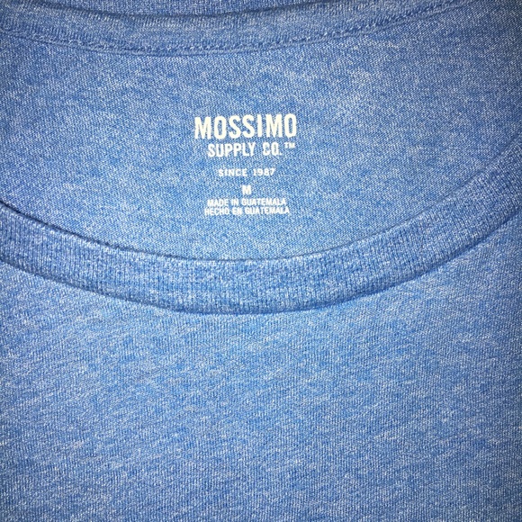 Mossimo Light Blue Short Sleeve Shirt - Picture 3 of 4