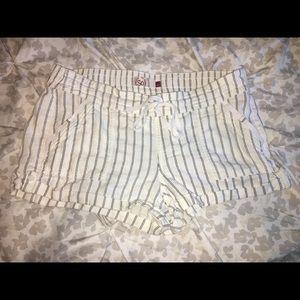 Sonoma White and Blue Shorts