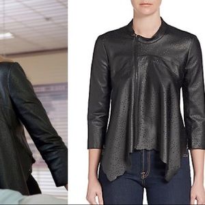 BCBG Maxazria Bri leather jacket