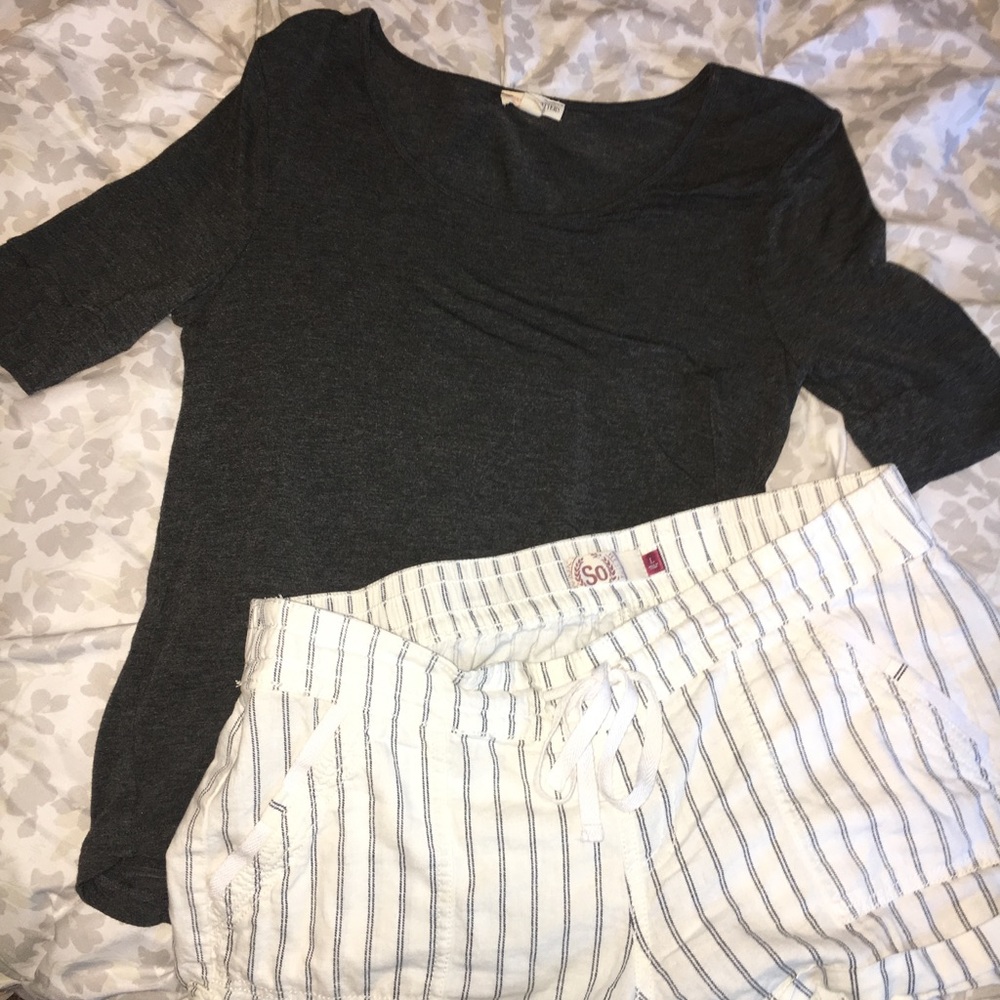 Dark Gray Top