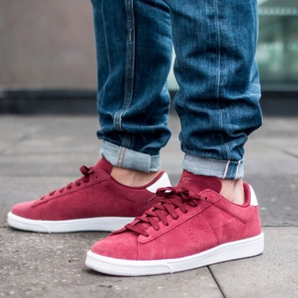 NIKE SUEDE RED - Men US 11
