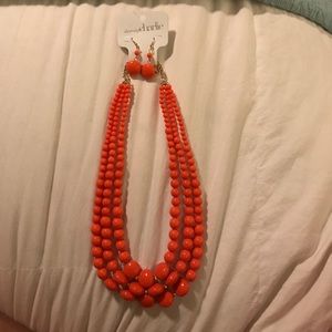 Charming Charlie's necklace & earrings set