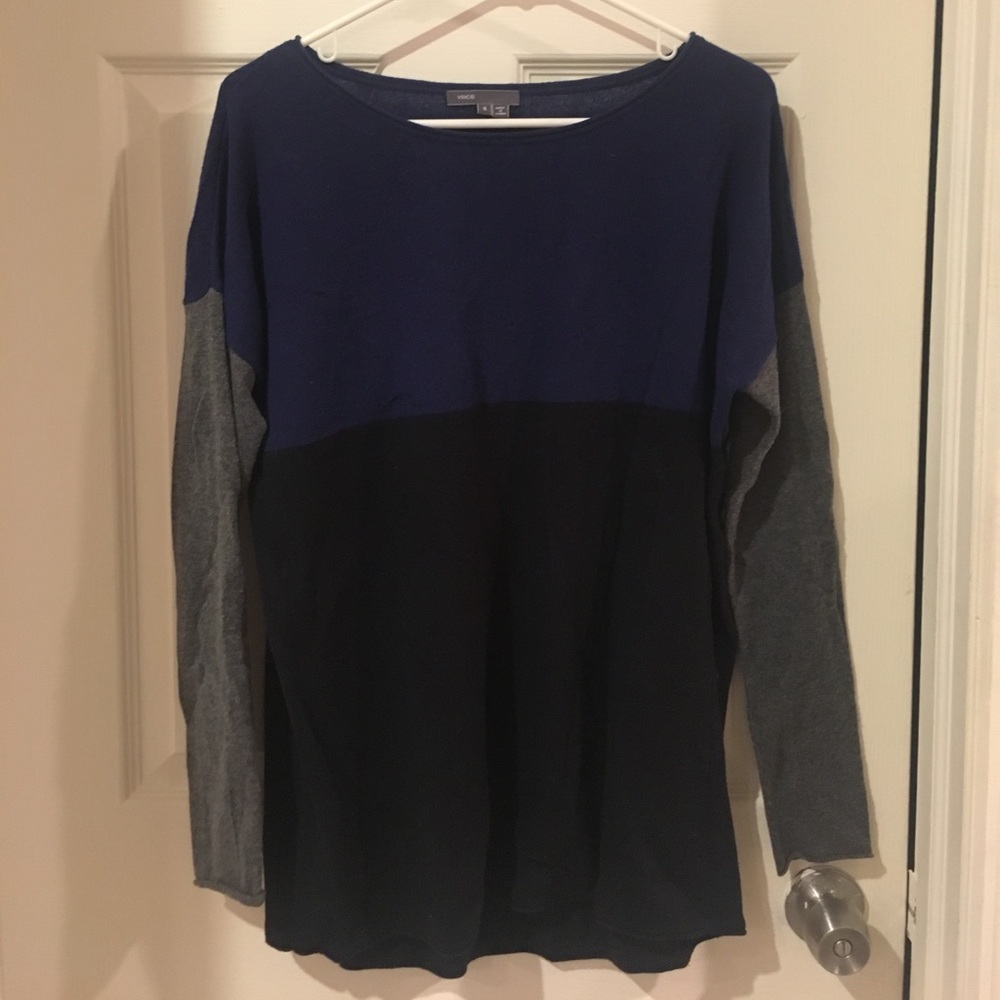 Vince block sweater - super soft!