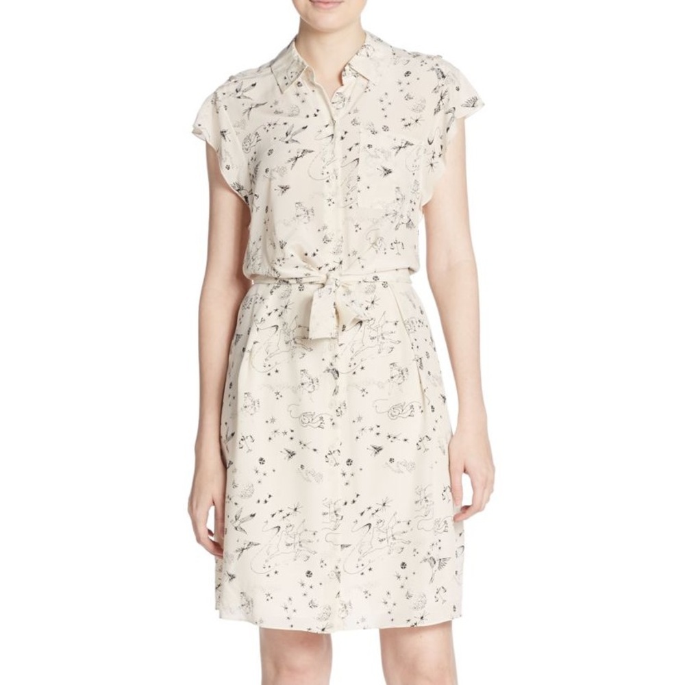 BRAND NEW REBECCA TAYLOR printed dress NWT