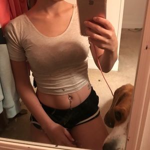 American Apparel Crop Top