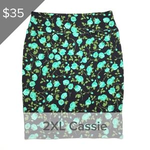 LuLaRoe Cassie Skirt - 2XL - NWT