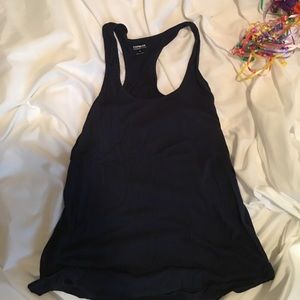 Express blue tank top.
