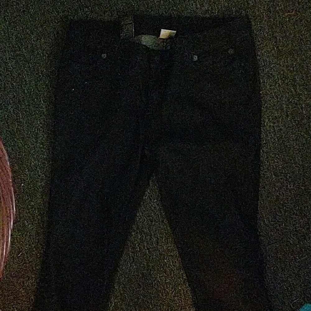 Black denim Harley Davidson jeans