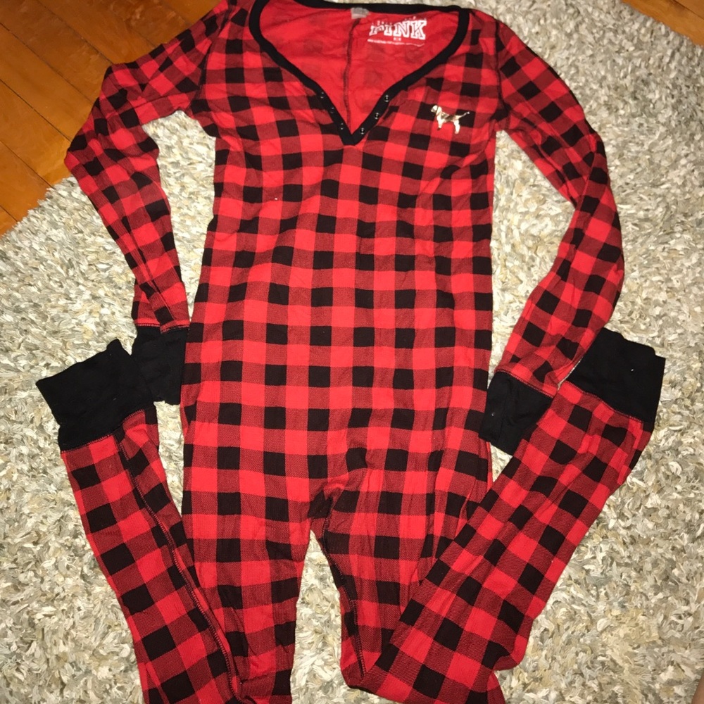 Victoria's Secret PINK pajama onesie