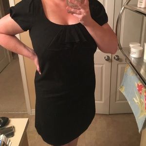 Black dress from LOFT