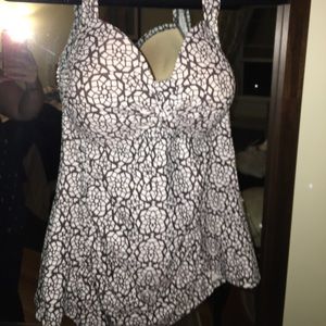 Halter top bathing suit top