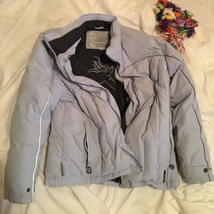 Soft, down, winter coat.