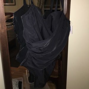 Black bathing suit with underwire