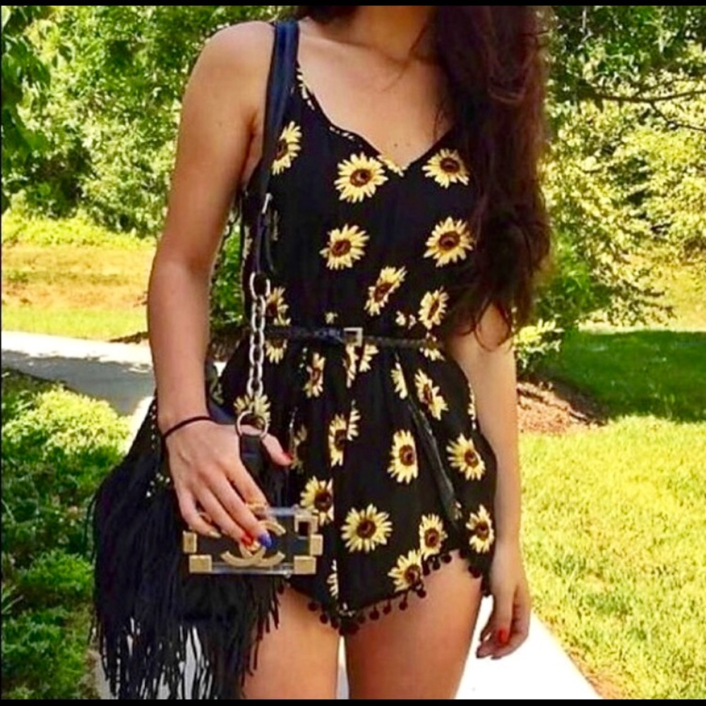 Sunflower Romper!