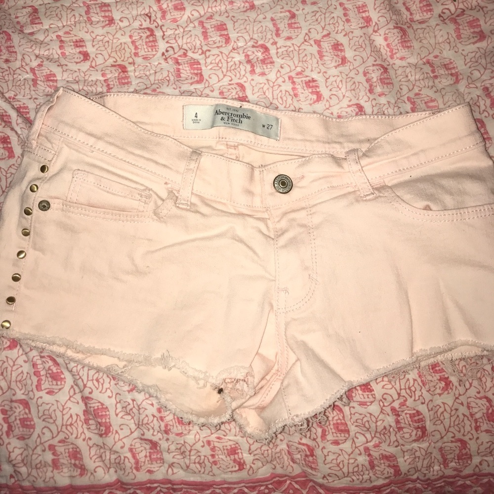 light pink shirt shorts