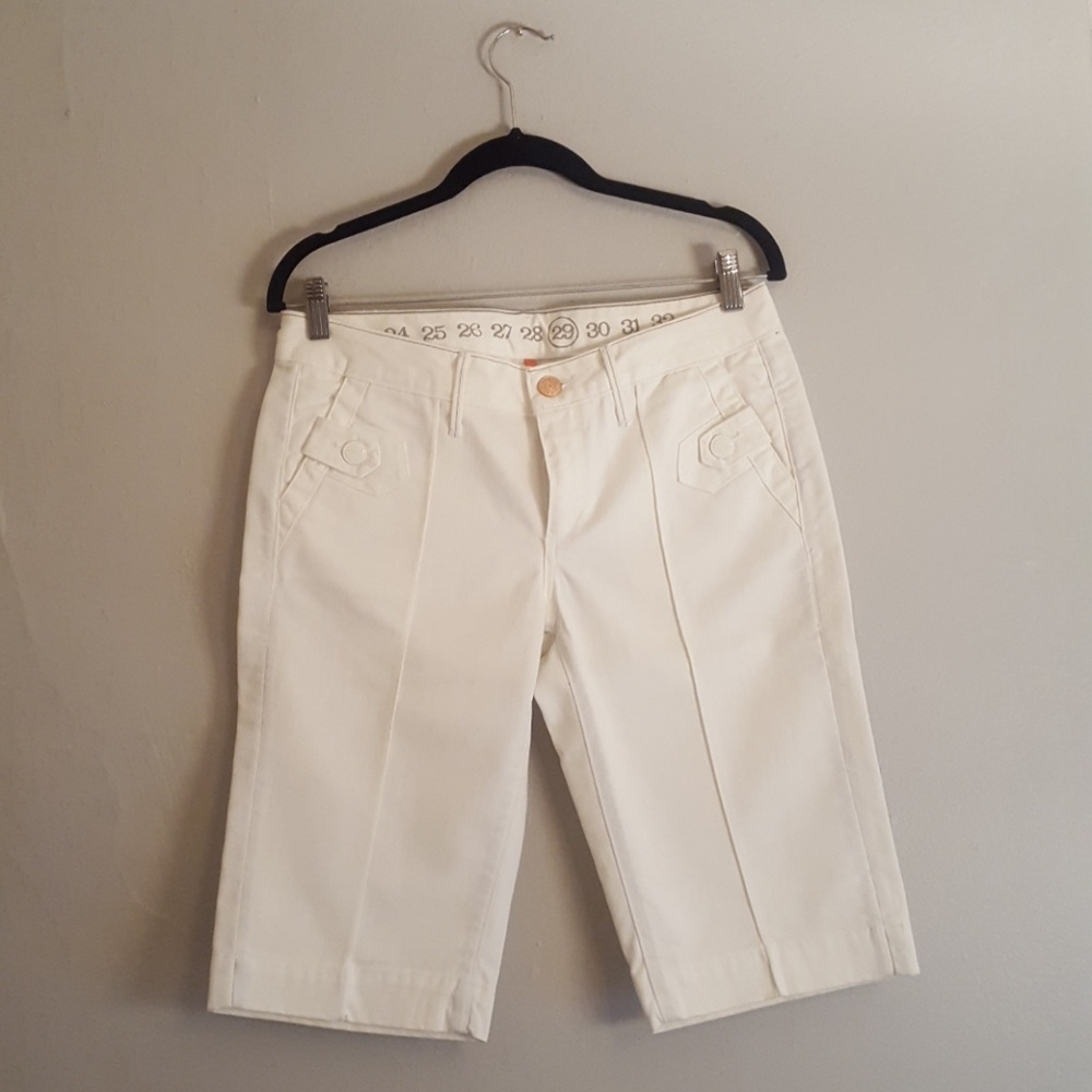 Earnest Sewn Bermuda Denim Shorts