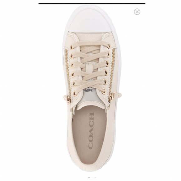 Coach Shoes - Authentic NWOT Coach Empire Leather Sneaker