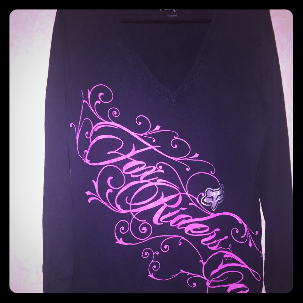 V neck sweater!