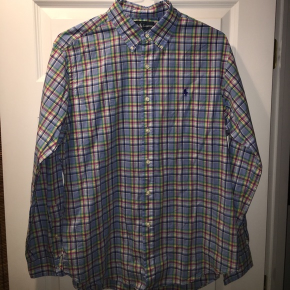 Ralph Lauren Plaid Dress Shirt - Picture 1 of 2