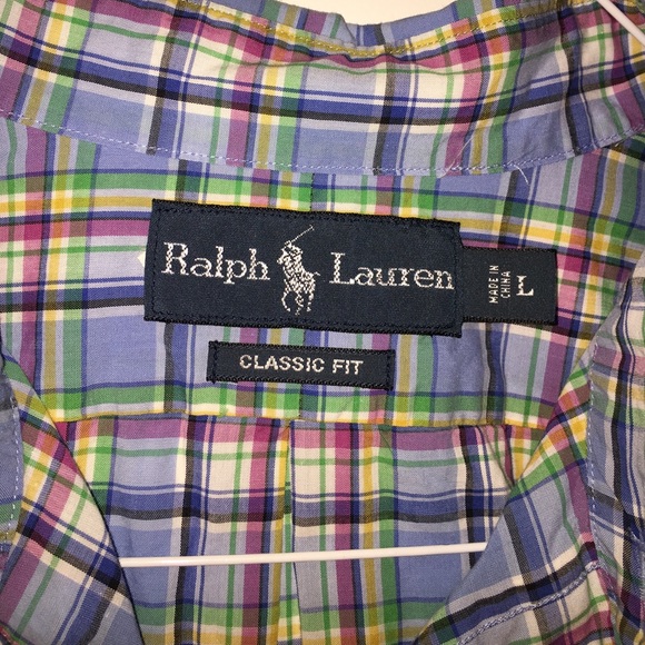 Ralph Lauren Plaid Dress Shirt - Picture 2 of 2