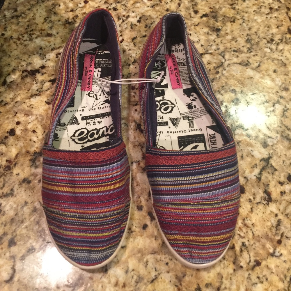 New rock Candy rainbow/multi color shoes
