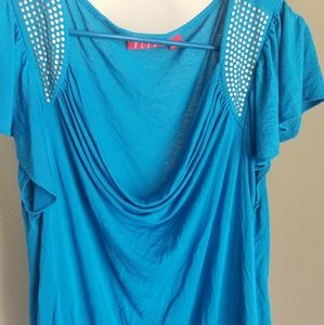 Elle blue XL blouse
