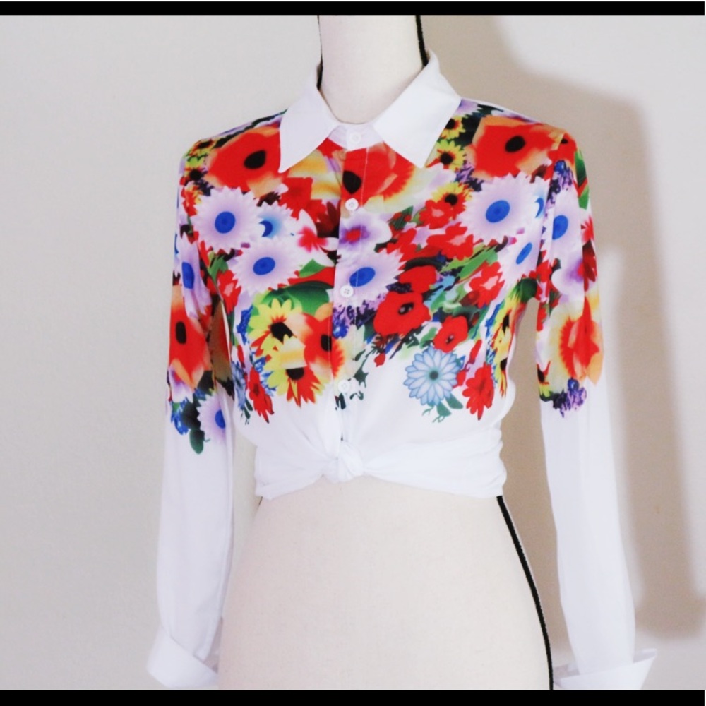 Floral blouse