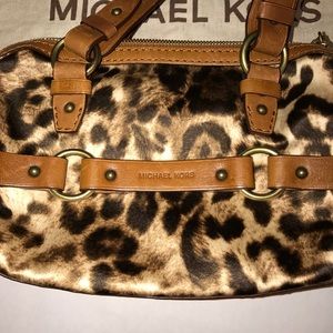 Michael Kors Animal Print Mini Bag