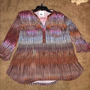 Cocomo multi colored blouse