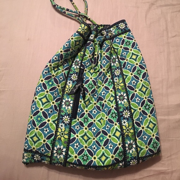 Vera Bradley Drawstring Backpack - Picture 1 of 4