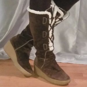 Michael Kors wedge boot