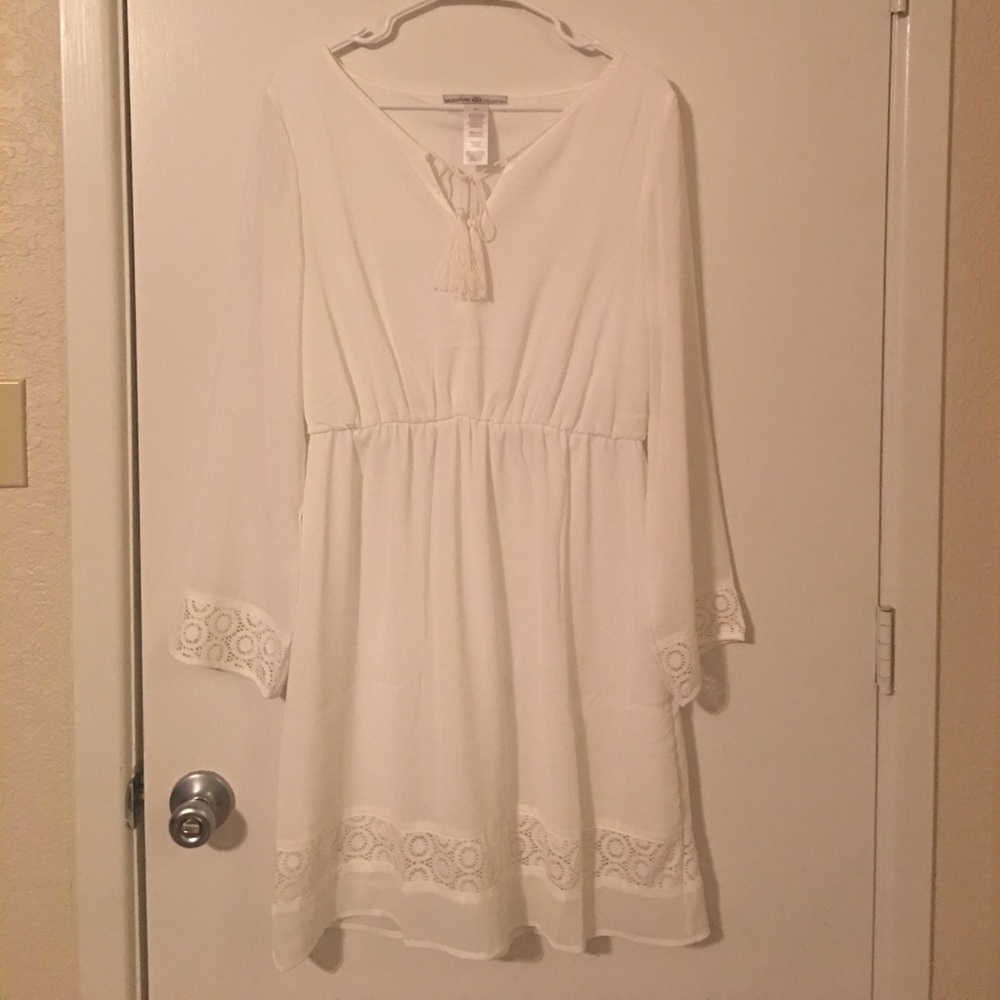White dress