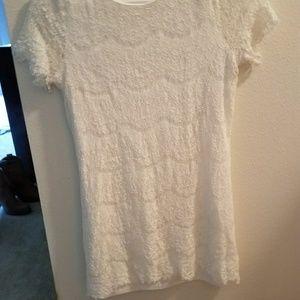 White lace lulus dress