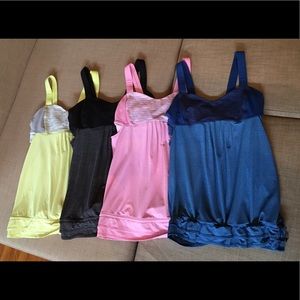 Lululemon Run Back On Track size 6 Tank Lot!