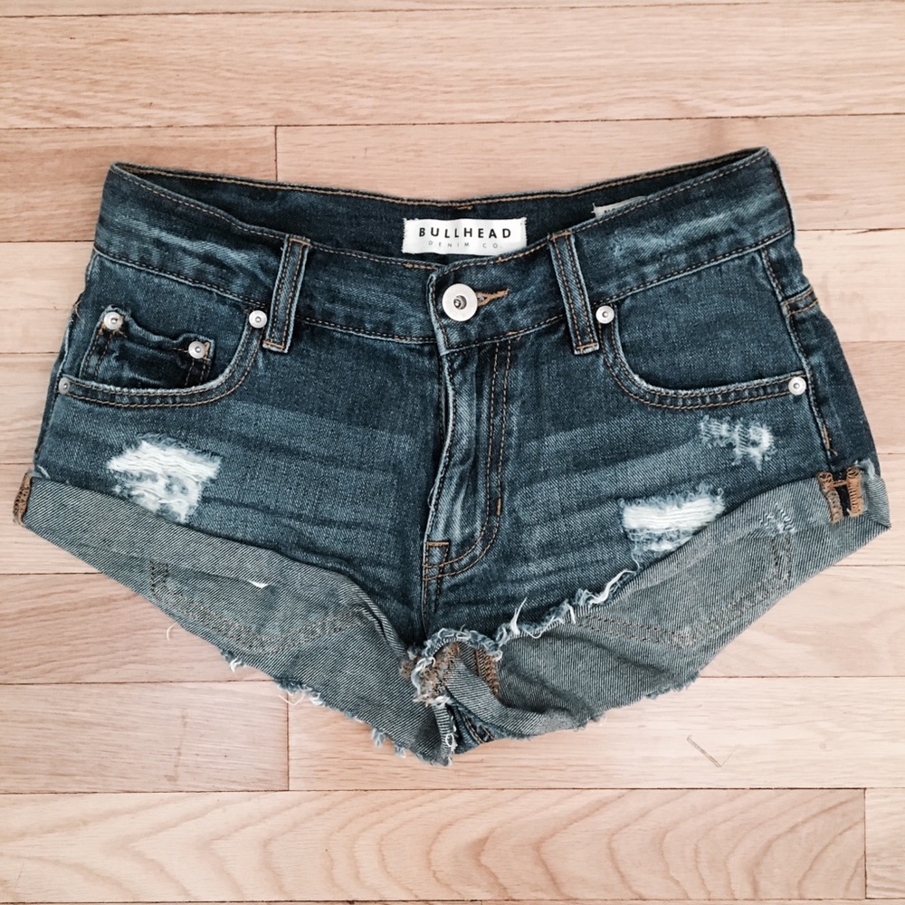 Pacsun slouchy denim shorts