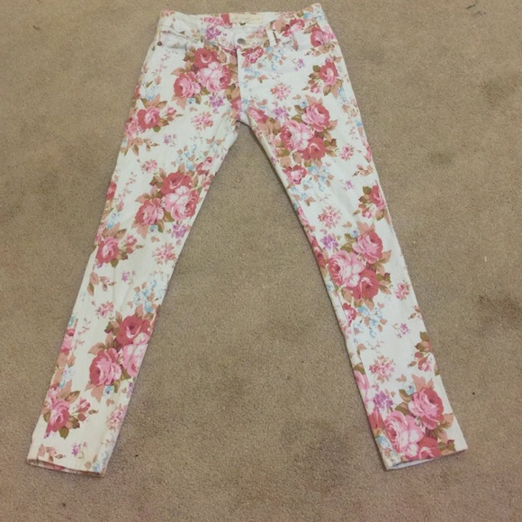 Floral skinny jeans - Picture 1 of 4