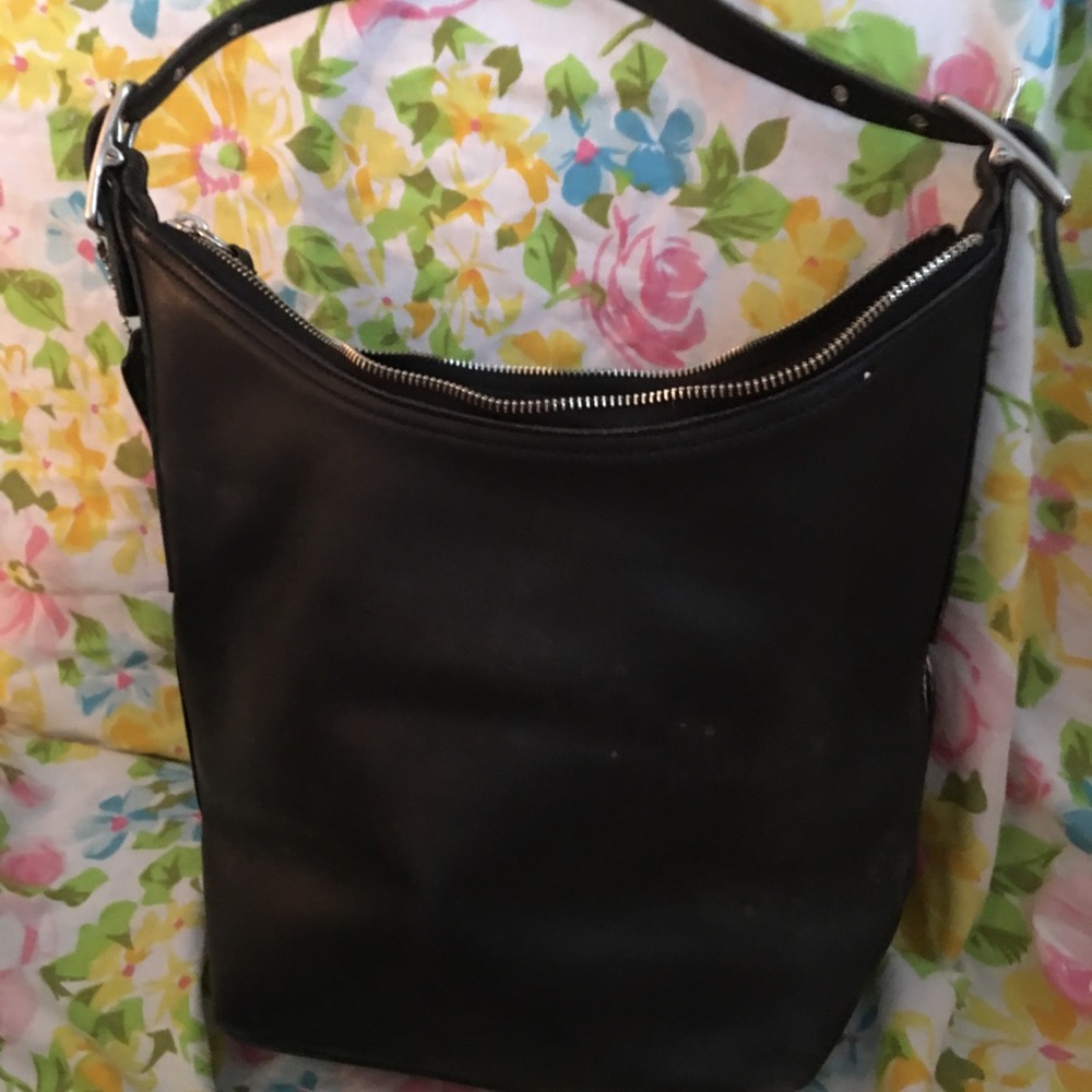 Coach Feedbag Black leather purse
