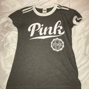 PINK ringer tee