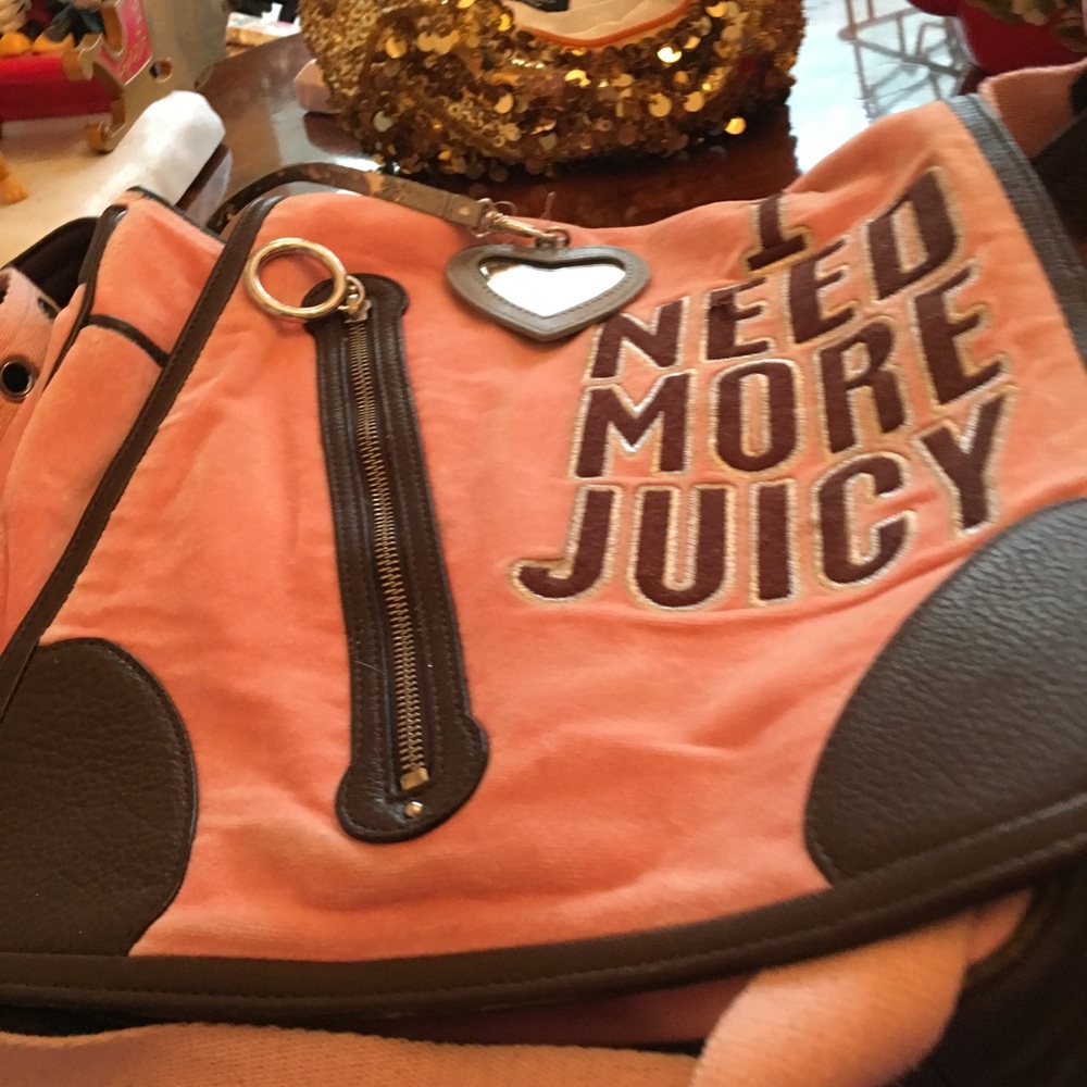 Pink Juicy Couture Messenger Bag
