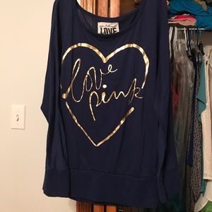 Victoria's Secret Pink long sleeve top. Size M