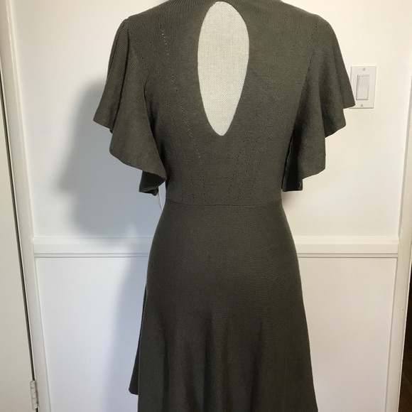 FREE PEOPLE 👭Jodi Sweater Dress Dk Grey S - Picture 4 of 6