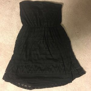 Mini black dress
